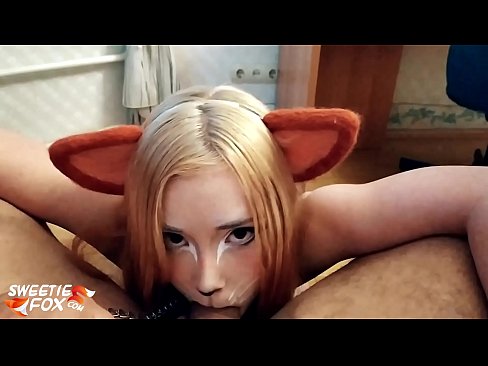 ❤️ Kitsune gbe dick ati pẹlu ni ẹnu rẹ ❤️❌ Iwa onihoho furo